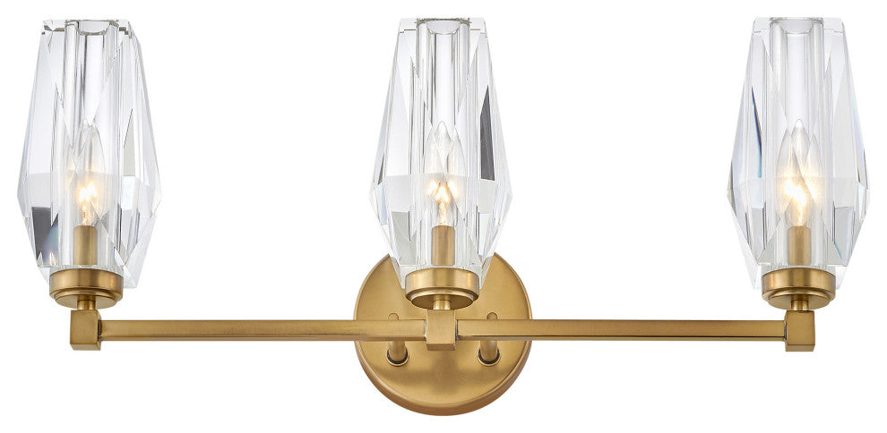 Hinkley Lighting 52483 Ana 3 Light 24"W Vanity Light - Heritage Brass