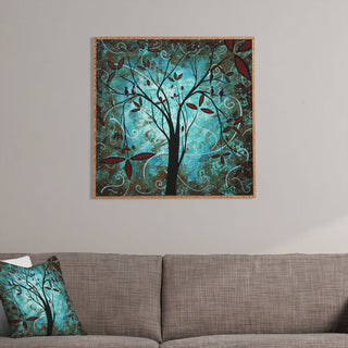 Deny Designs Madart Inc Romantic Evening Framed Wall Art