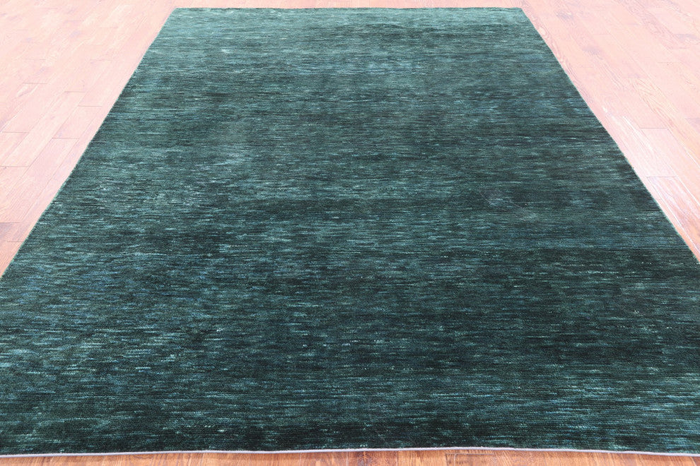 8' 0" X 9' 9" Persian Gabbeh Hand Knotted Wool Rug Q8582