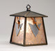 7.5W Arrowhead Hanging Wall Sconce