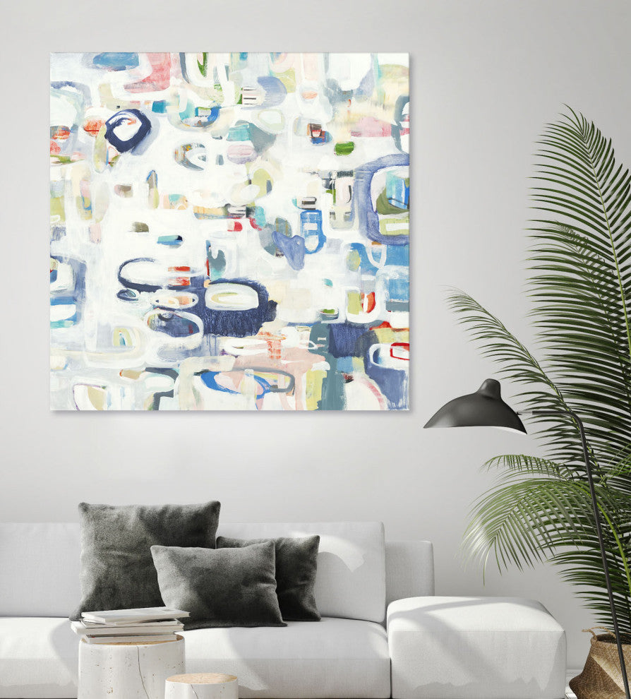 Retroactive - 72 x 72 by Lisa Ridgers