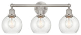 Innovations 616-3W-SN-G124-6 3 Light Bath Vanity Light, Brushed Satin Nickel