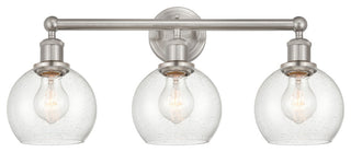 Innovations 616-3W-SN-G124-6 3 Light Bath Vanity Light, Brushed Satin Nickel