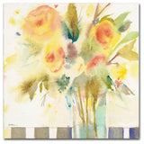 'The Striped Table' Canvas Art by Sheila Golden