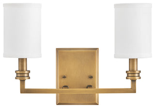Hinkley Moore Medium Sconce, Heritage Brass