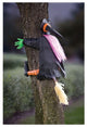 Gemmy Halloween Crashing Witch Decor, 24"