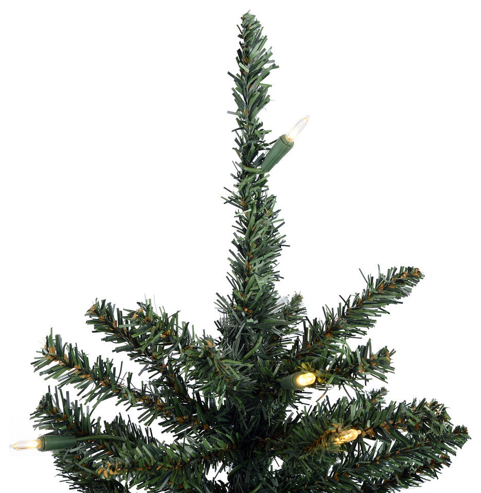 Vickerman B160425Led 24" Anoka Pine Christmas Tree, Warm White Led Lights