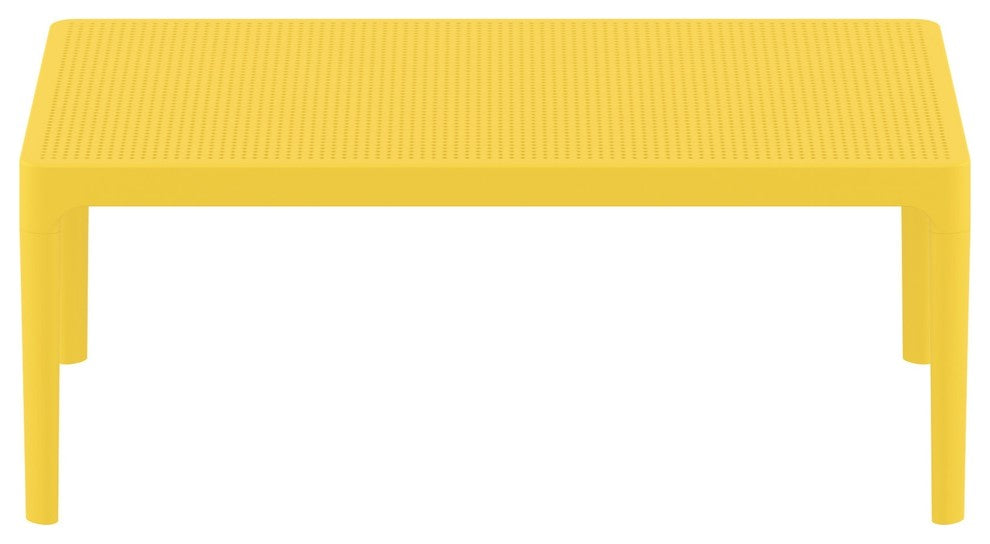 Compamia 39" Sky Lounge Table, Yellow