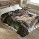 Wolf High-Pile Oversized Coverlet