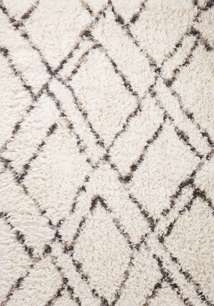 Angela Rose x Loloi Amira Ivory / Bark 9'-2" x 12'-6" Area Rug