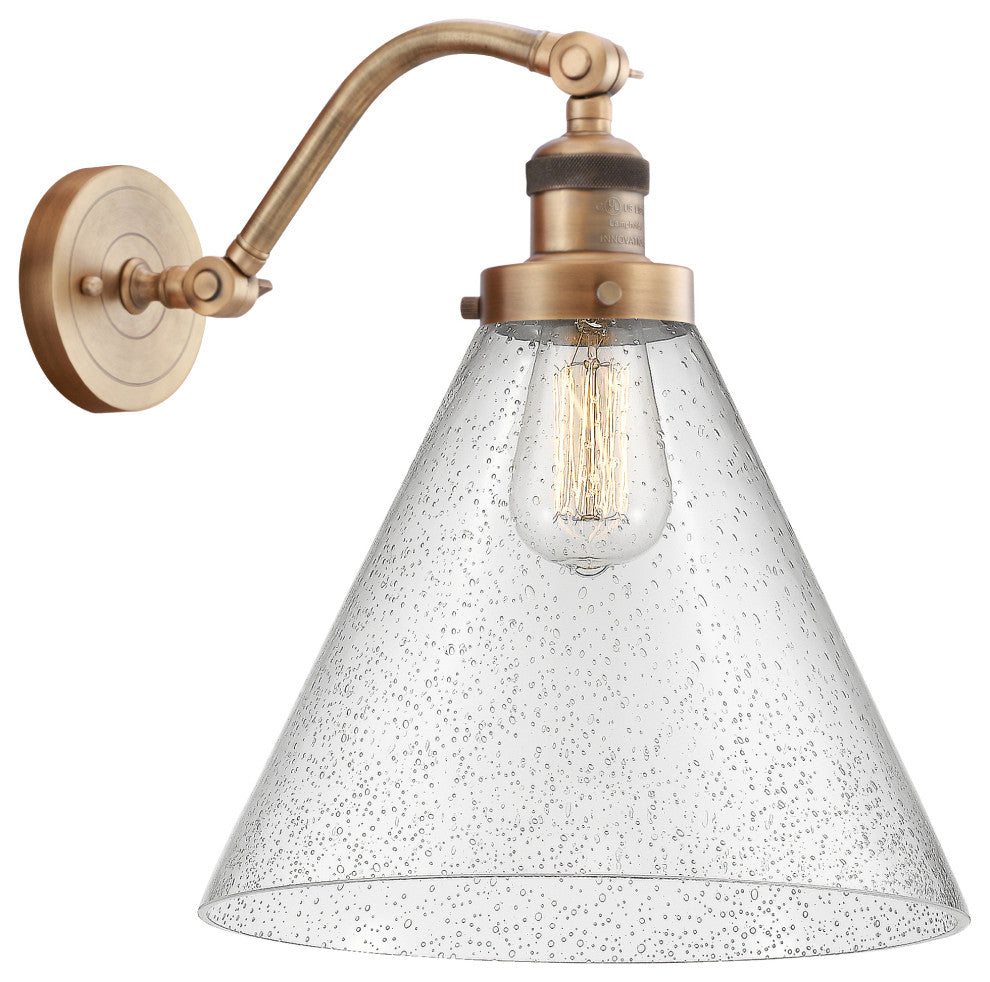 Innovations Lighting 515-1W-BB-G44-L X-Large Cone 1 Light Sconce
