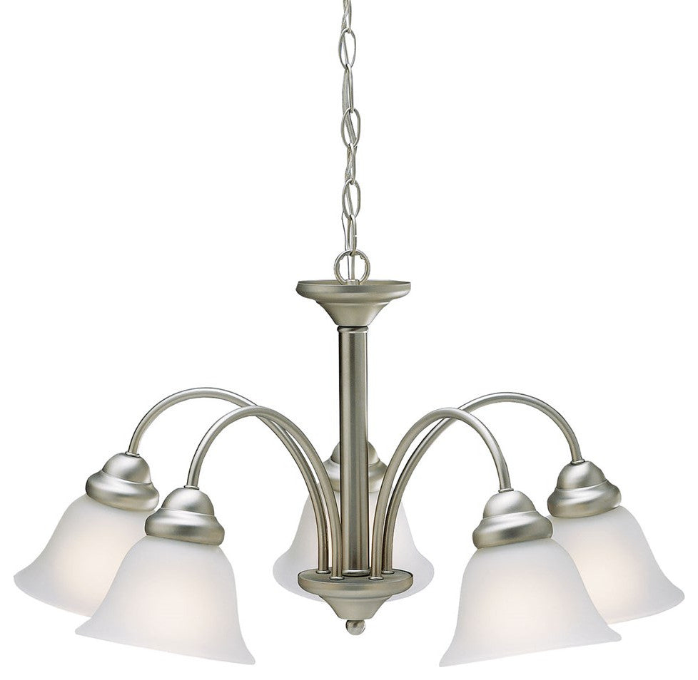 Kichler Wynberg 5 Light Chandelier in Brushed Nickel