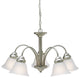 Kichler Wynberg 5 Light Chandelier in Brushed Nickel