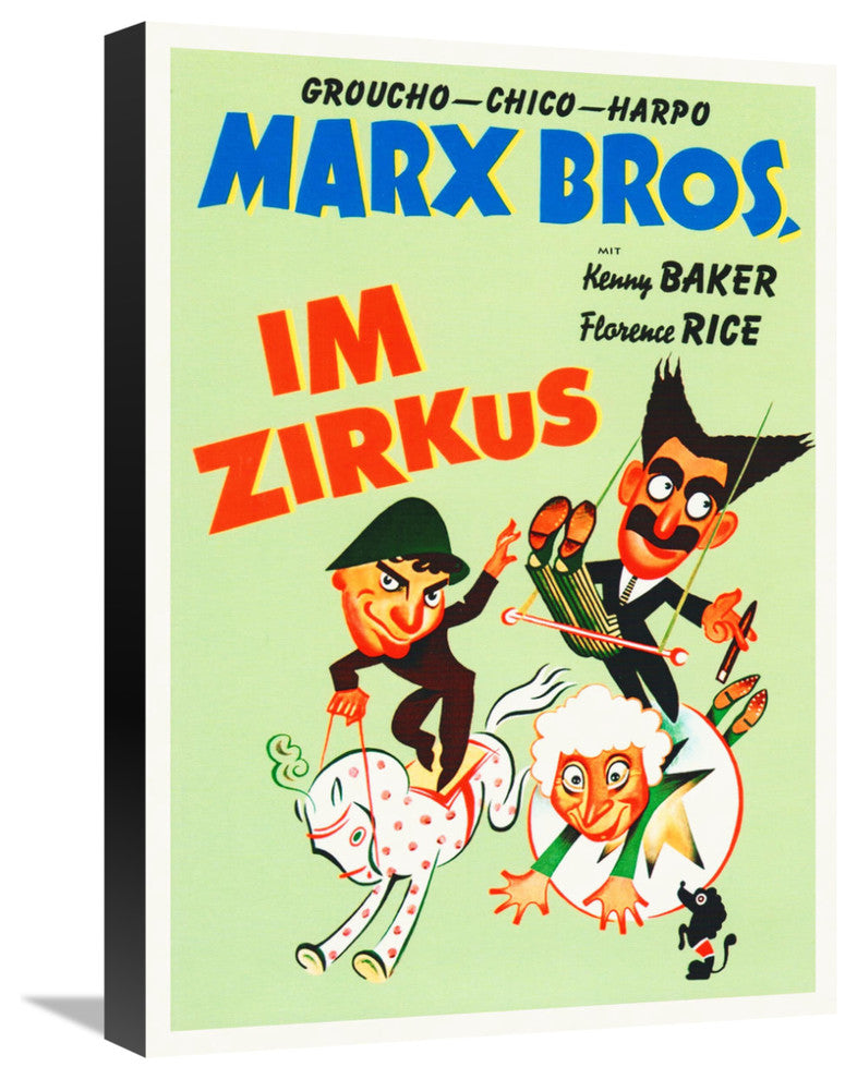 Marx Brothers, German, At The Circus 01, 16x22