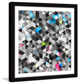 "In the Background" Framed Art Print