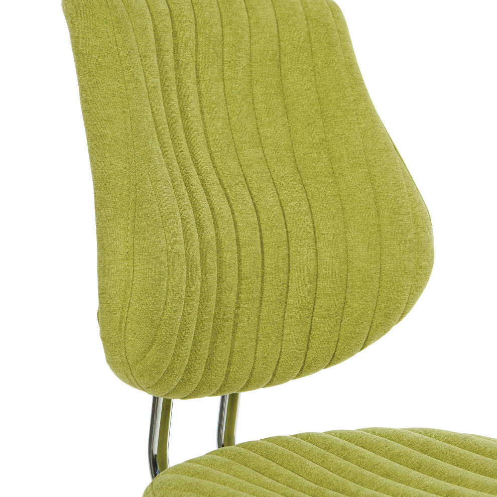 Sunnydale Office Chair  With Chrome Base, Basil
