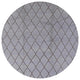 Ahgly Company Indoor Round Mid-Century Modern Area Rugs, 6' Round
