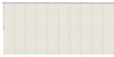 Elza 10-Panel Track Extendable Vertical Blinds 120-218"W