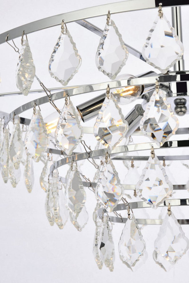 Evan 24" Pendant, Chrome