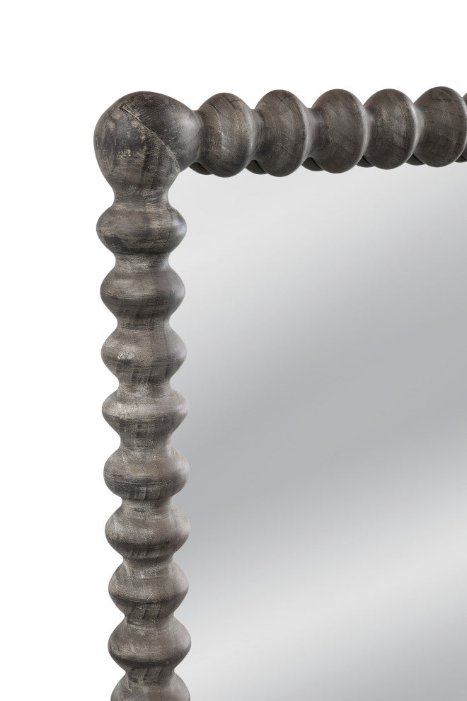 Vallente Wall Mirror - Weathered Wood