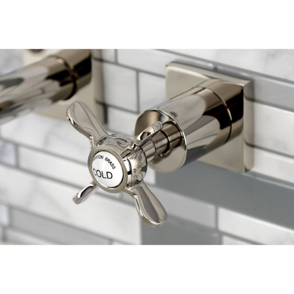 KS6026BEX Wall Mount Tub Faucet, Polished Nickel