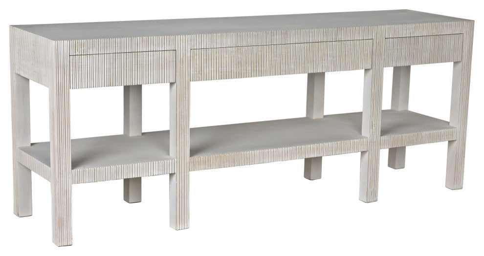 Conrad Console, White Wash