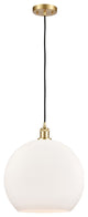Innovations 516-1P-SG-G121-14-LED 1-Light Pendant, Satin Gold