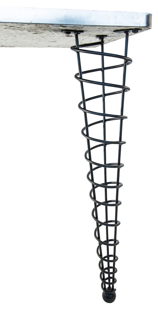 Modern Table Leg, 28" height, Single Leg, Straight