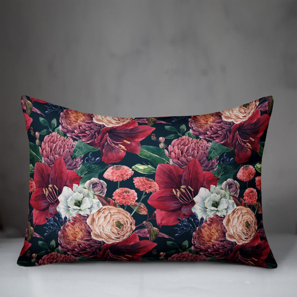 Jewel Bouquets 14x20 Indoor / Outdoor Pillow