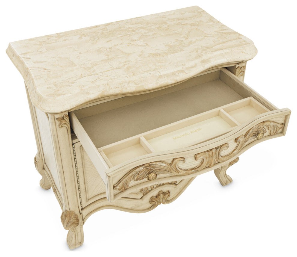 Platine de Royale Nightstand - Champagne