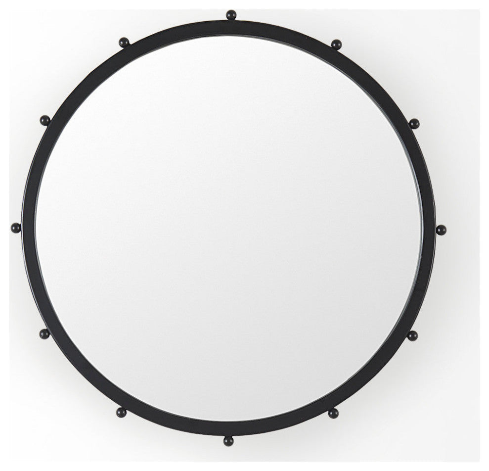 Elena I Small Black Wall Mirror