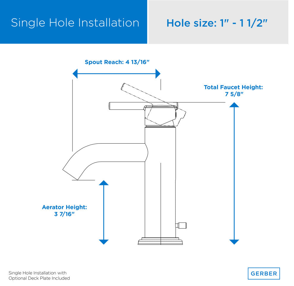 Parma 2H Centerset Bath Faucet, Metal Pop-Up Drain 1.2gpm, Brushed Bronze