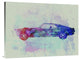 "Ford Mustang Watercolor 1" Fine Art Print