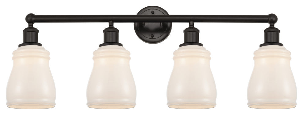 Innovations 616-4W-OB-G391 Ellery 4 Light Bath Vanity Light, Oil Rubbed Bronze