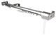 Heavy Duty Traverse Rod Center Open 30-48" Silver