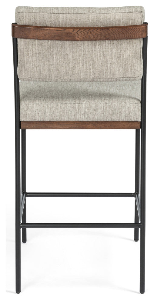 Benton Stool-Savile Flannel-Bar