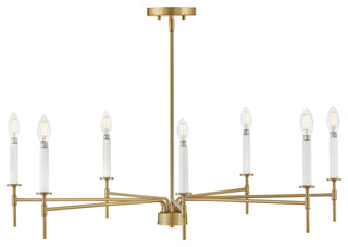 Lark Hux Large Single Tier, Lacquered Brass
