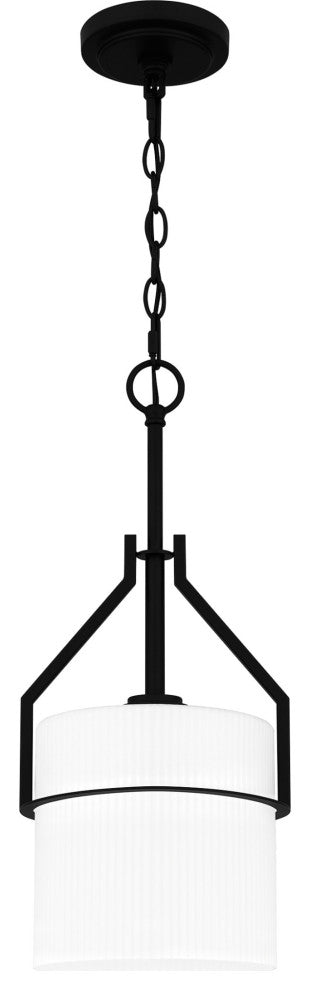 Quoizel SEY1508 Seymour 9"W Mini Pendant - Matte Black