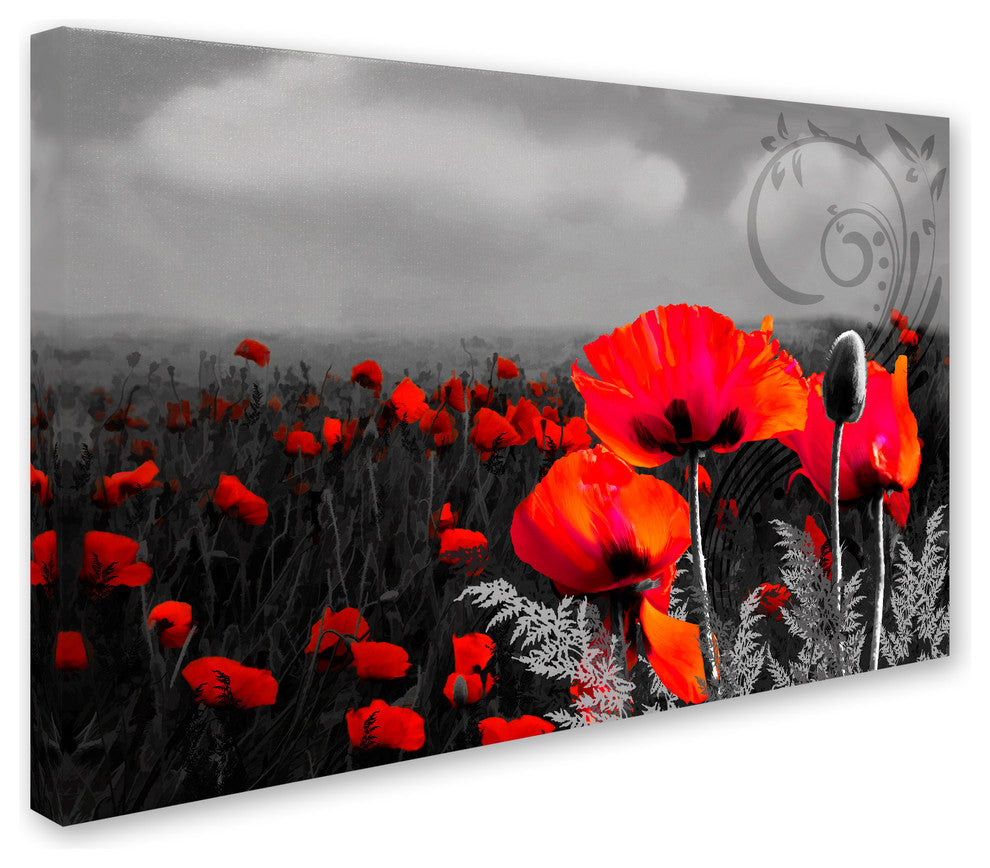 Tina Lavoie 'Rainy Day Symphony' Canvas Art, 30" x 47"