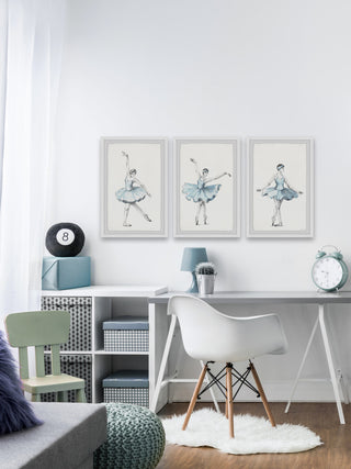 The Last Dancer Triptych, 3-Piece Set, 12x18 Panels