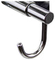 Transolid Maddox Double Hooks, Polished Chrome