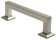 4" On Center Pull, Satin Nickel