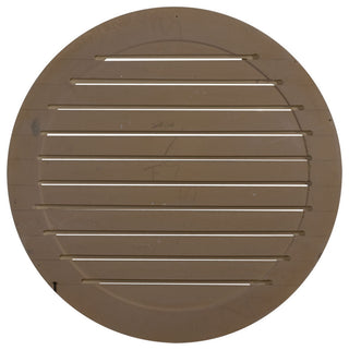 24"W x 24"H Round Gable Vent Louver, Functional
