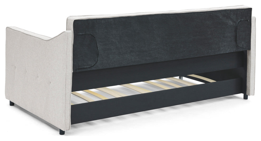 Gewnee Twin Size Daybed with Twin Size Trundle