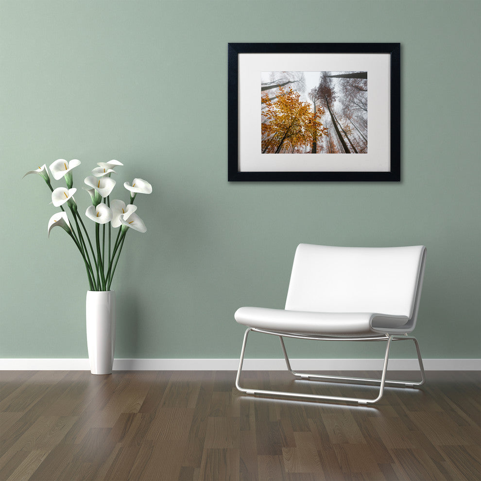 'Daydreamer' Matted Framed Canvas Art by Philippe Sainte-Laudy
