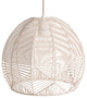 Kenroy 94179RAT 1-Light Pendant, Noel Collection, Rattan Finish
