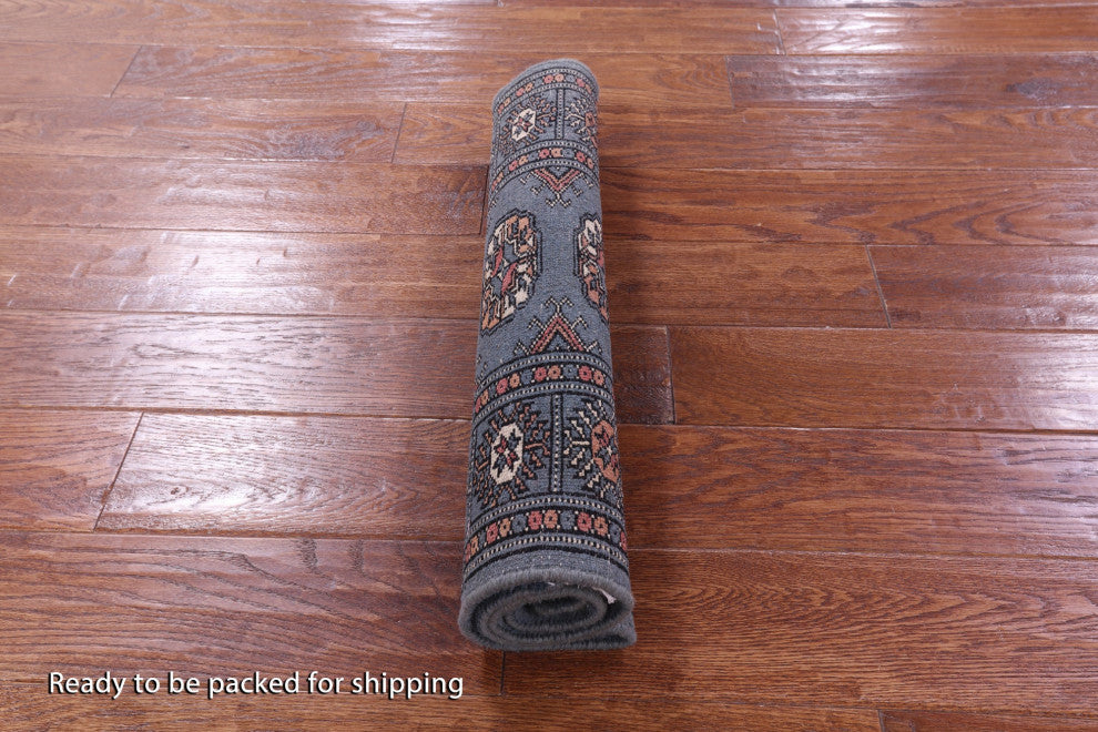 Handmade Silky Bokhara Wool Rug 2' 0" X 3' 0" - Q13857