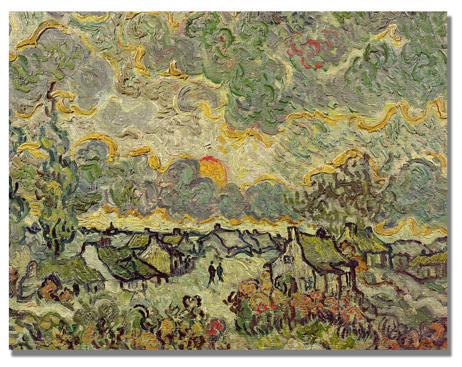 'Autumn Landscape' Canvas Art by Vincent van Gogh