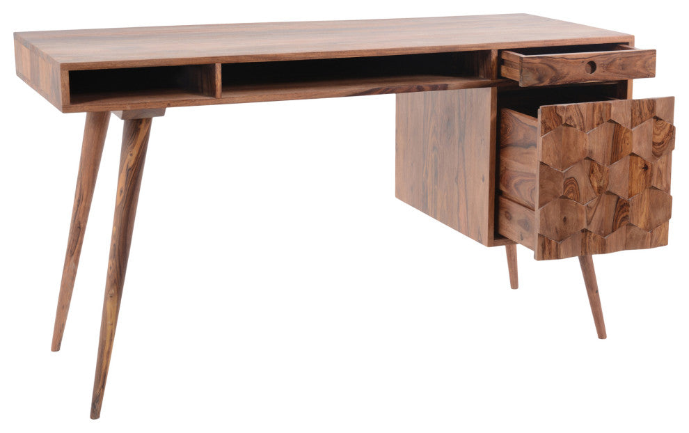 O2 Desk Brown