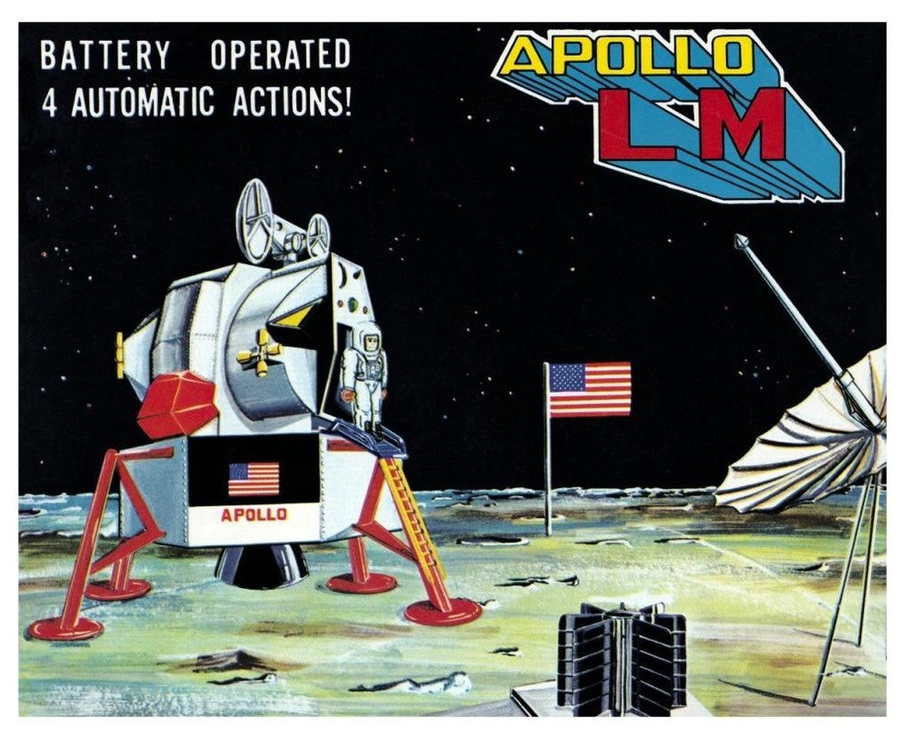 "Apollo L-M" Digital Paper Print by Retrorocket, 46"x37"